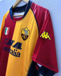 Koszulka Piłkarska AS Roma 2001/2002 Home Retro