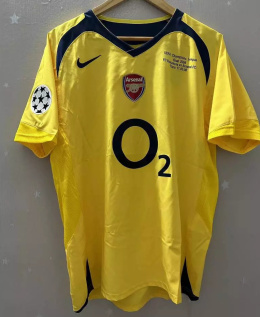 Koszulka Piłkarska Arsenal Londyn 2005/2006 UCL FINAL Away Retro, #14 Henry