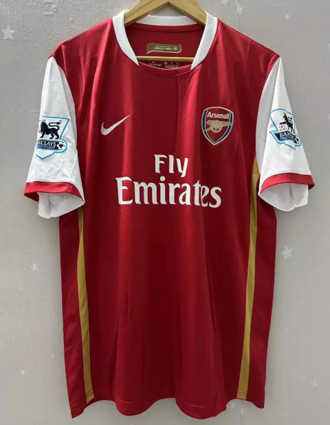 Koszulka Piłkarska Arsenal Londyn 2006/2007 Home Retro, #14 Henry