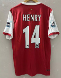 Koszulka Piłkarska Arsenal Londyn 2006/2007 Home Retro, #14 Henry