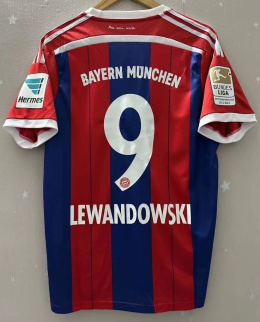 Koszulka Piłkarska Bayern Monachium 2014/2015 Home Retro