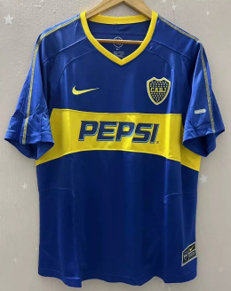 Koszulka Piłkarska Boca Juniors 2003/2004 Retro, Riquelme, Tevez