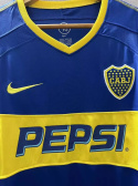 Koszulka Piłkarska Boca Juniors 2003/2004 Retro, Riquelme, Tevez