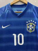 Koszulka Piłkarska Brazylia 2014 Away Retro, Neymar Jr