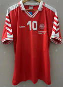 Koszulka Piłkarska Dania 1998 Home Retro, Laudrup