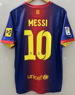 Koszulka Piłkarska FC Barcelona 2012/2013 Home Retro, Messi, Iniesta, Xavi