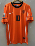 Koszulka Piłkarska Holandia 2010 Retro Home, van Persie, Robben, Sneijder