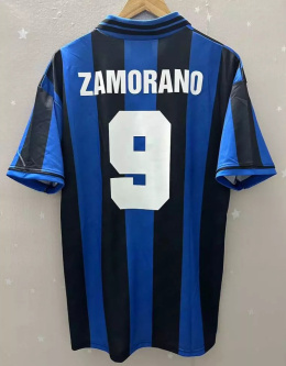 Koszulka Piłkarska Inter Mediolan 1995/1996 Home Retro, #9 Zamorano