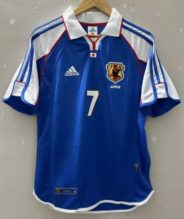 Koszulka Piłkarska Japonia 2000 Home Retro, Nakata