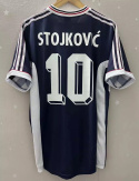 Koszulka Piłkarska Jugosławia 1998 Home Retro, MILOSEVIC, MIHAJLOVIC, MIJATOVIC