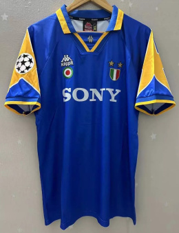 Koszulka Piłkarska Juventus Turyn 1995/1996 Away Finał UCL Retro Retro, Del Piero, Vialli, Ravanelli, Zidane