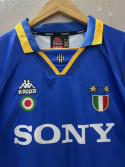 Koszulka Piłkarska Juventus Turyn 1995/1996 Away Finał UCL Retro Retro, Del Piero, Vialli, Ravanelli, Zidane