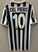 Koszulka Piłkarska Juventus Turyn 1996/1997 Home Retro, Del Piero, Vieri, Boksic, Zidane