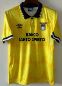 Koszulka Piłkarska Lazio Rzym 1991/1992 Away Retro