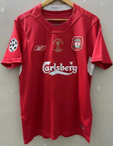 Koszulka Piłkarska Liverpool FC 2004/2005 Home Retro, Gerrard, Morientes