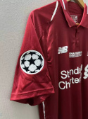 Koszulka Piłkarska Liverpool FC 2018/2019 UCL FINAL Home Retro, Salah, Mane, Virgil van Dijk