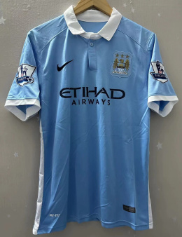 Koszulka Piłkarska Manchester City 2015/2016 Home Retro, Aguero, De Bruyne