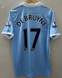 Koszulka Piłkarska Manchester City 2015/2016 Home Retro, Aguero, De Bruyne