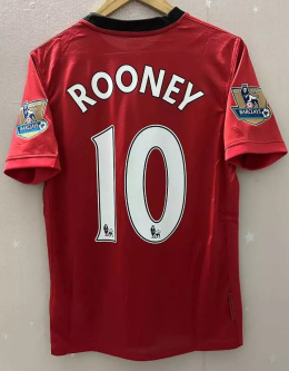 Koszulka Piłkarska Manchester United 2009/2010 Home Retro, Rooney, Giggs, Scholes, Man Utd