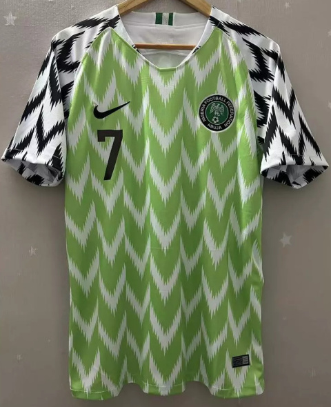 Koszulka Piłkarska Nigeria 2018 Home Retro