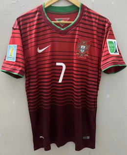 Koszulka Piłkarska Portugalia MŚ 2014 Home Retro,Ronaldo