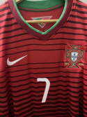 Koszulka Piłkarska Portugalia MŚ 2014 Home RETRO