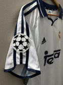 Koszulka Piłkarska Real Madryt 2000/2001 Retro, Figo, Raul, Roberto Carlos, Real Madrid Jersey