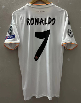 Koszulka Piłkarska Real Madryt 2013/2014 Retro, #7 Ronaldo