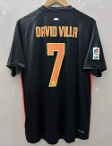 Koszulka Piłkarska Valencia CF 2006/2007 Away Retro, David Villa, David Silva