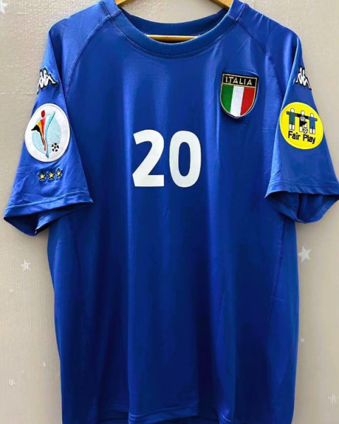 Koszulka Piłkarska Włochy EURO 2000 Home RETRO, Totti, Del Piero