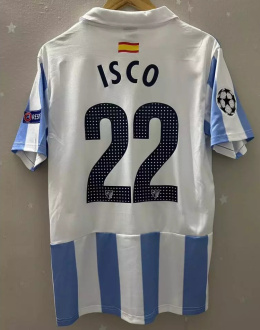 Koszulka piłkarska Malaga 2012/2013 Home Retro, Isco, Joaquin, Julio Baptista