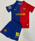 Piłkarski Komplet Dziecięcy FC BARCELONA 2008/2009 Home Retro, Messi