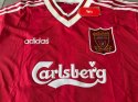 Koszulka Piłkarska LiverpoolFC 1995/1996 Home Retro, Rush, Fowler, McManaman