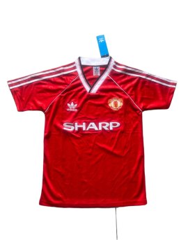 Koszulka Piłkarska Manchester 1989/1990 Home Retro