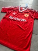 Koszulka Piłkarska Manchester 1989/1990 Home Retro